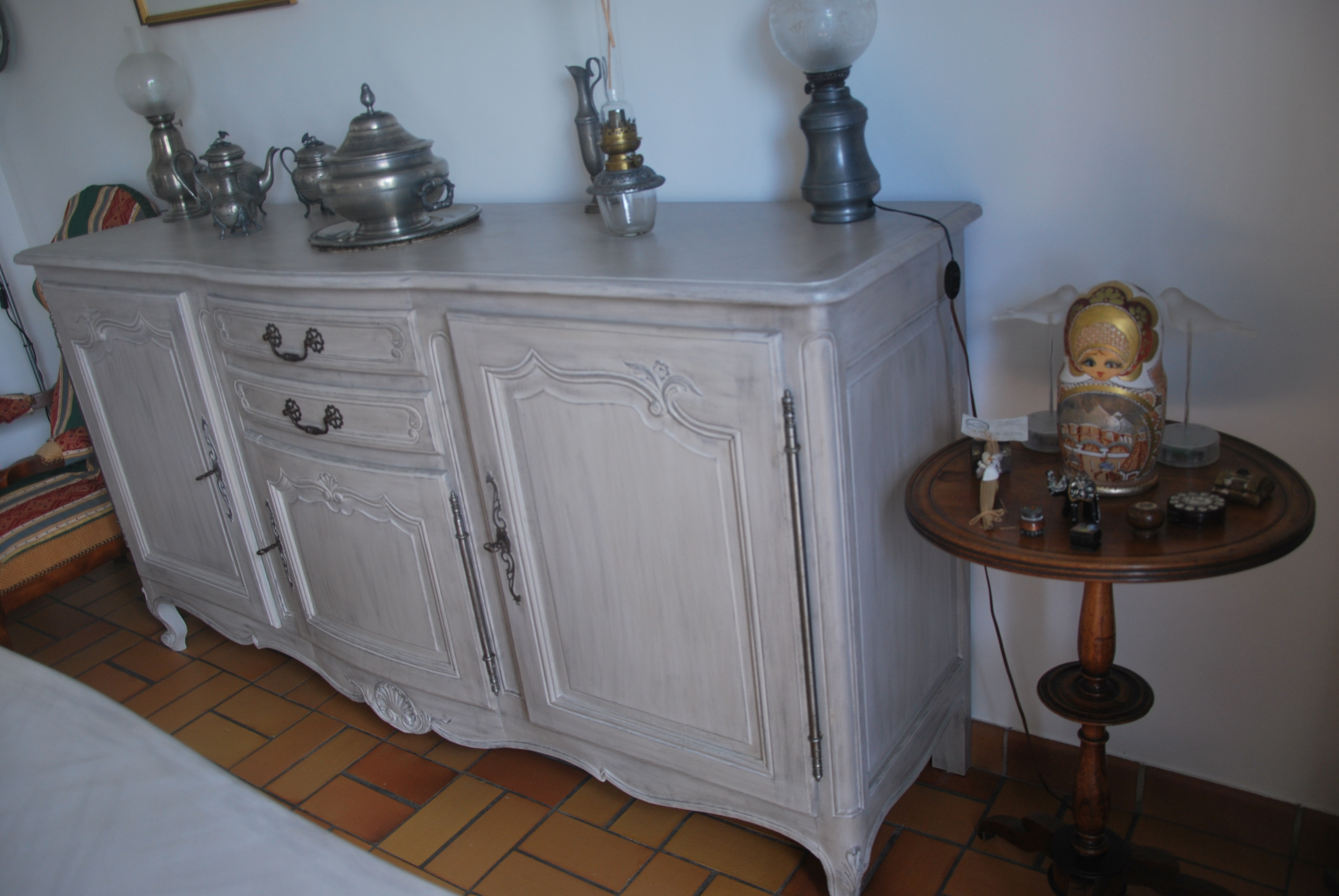 Meuble de salle a manger gris: avant / apres atelier côté déco ...