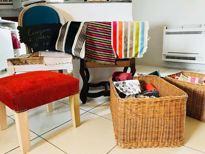 Tissus de créateurs, stages avec Le Couturier du Mobilier